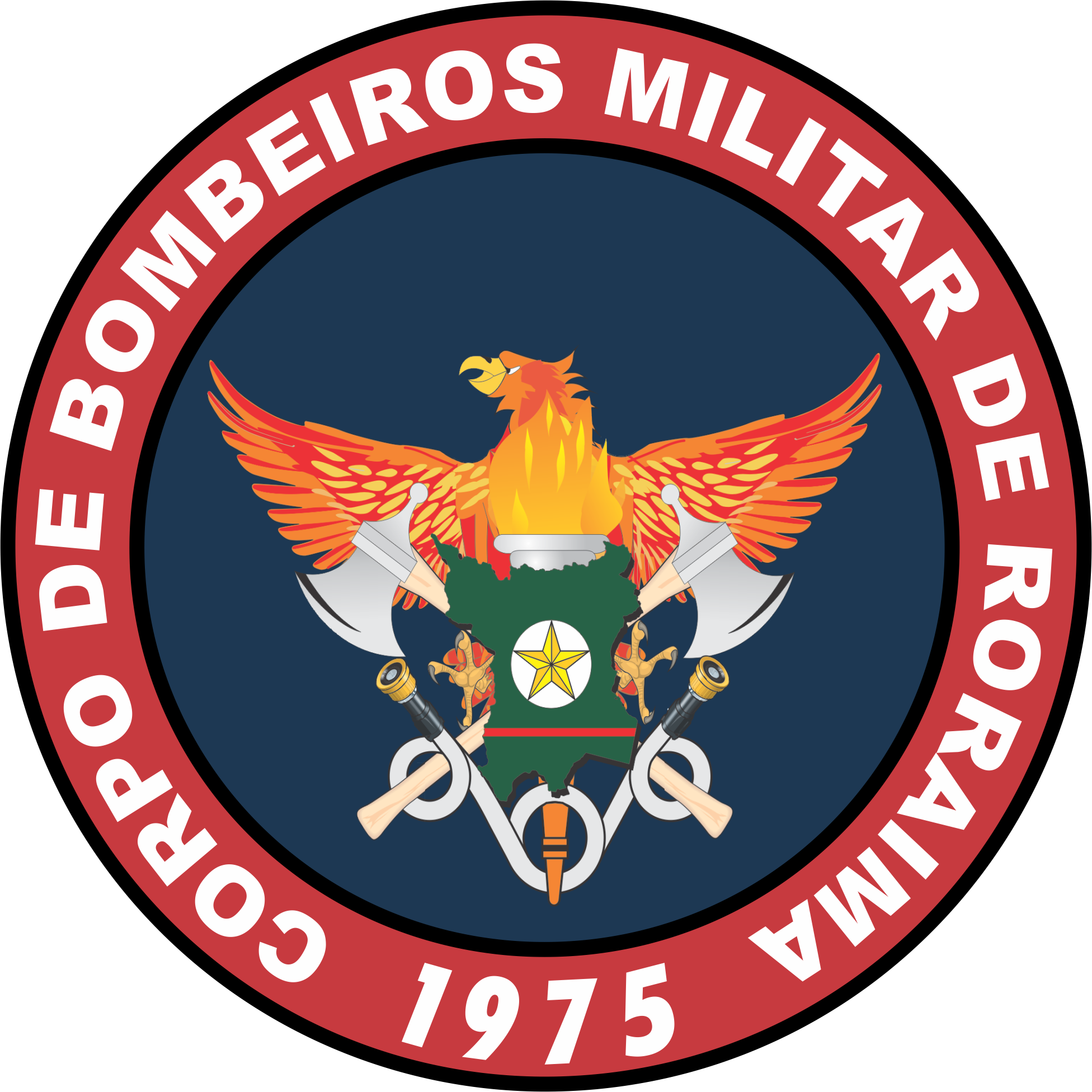Logo do Corpo de Bombeiros Militar de Roraima